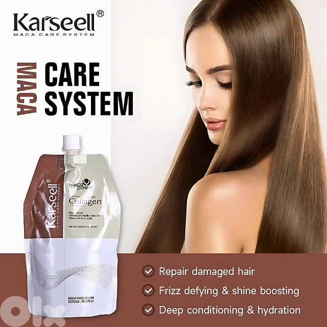 Karseell Hair Treatment Cream | Collagen Mask for Damaged Hair, 500ml 2
