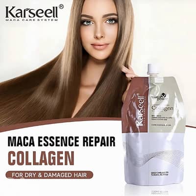 Karseell Hair Treatment Cream | Collagen Mask for Damaged Hair, 500ml