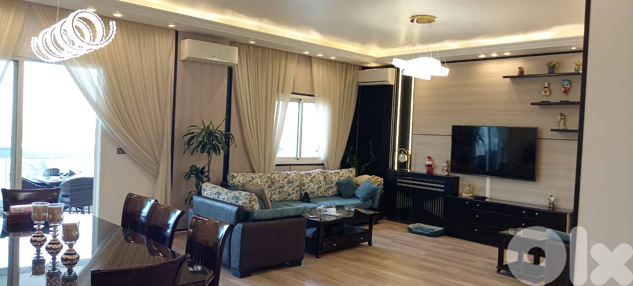 FULLY FURNISHED APARTMENT IN BAABDA PRIME (270Sq)+SEA VIEW, (BA-421) 0