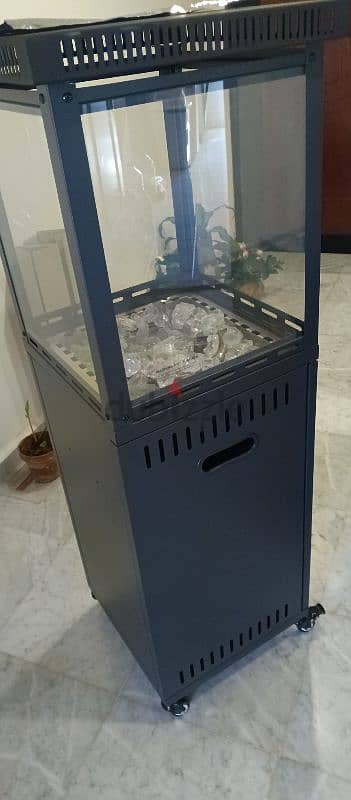 queen chef outdoor glass gas heater 5