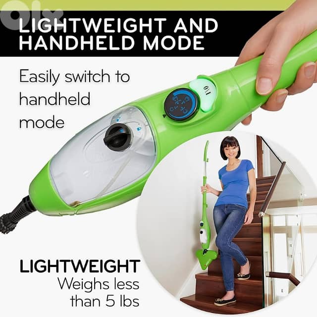 X5 Steam Cleaner | Ultimate 5-in-1 Floor, Rug & Garment Steamer 8