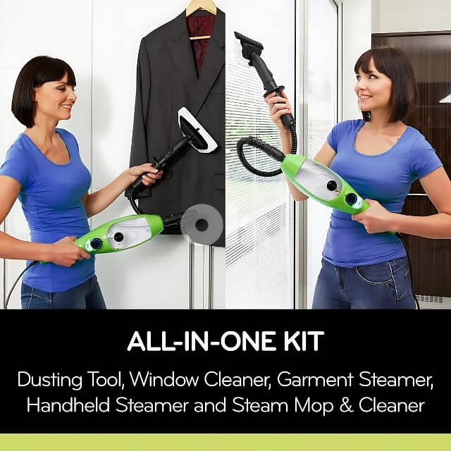 X5 Steam Cleaner | Ultimate 5-in-1 Floor, Rug & Garment Steamer 9