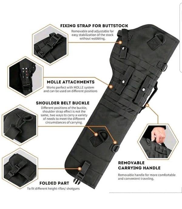 Single Shoulder Bag - Tactical Backpack, MOLLE Compatible 3