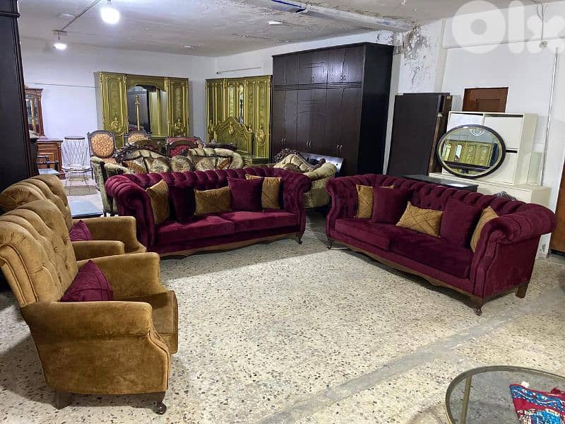 طقم كنبايات شستر فيلد الاصلي قماش تركي 3