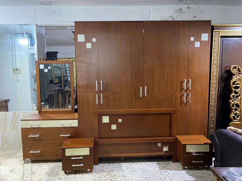 اوضة نوم تخت مجوز 150 سم شغل جورج متى 1