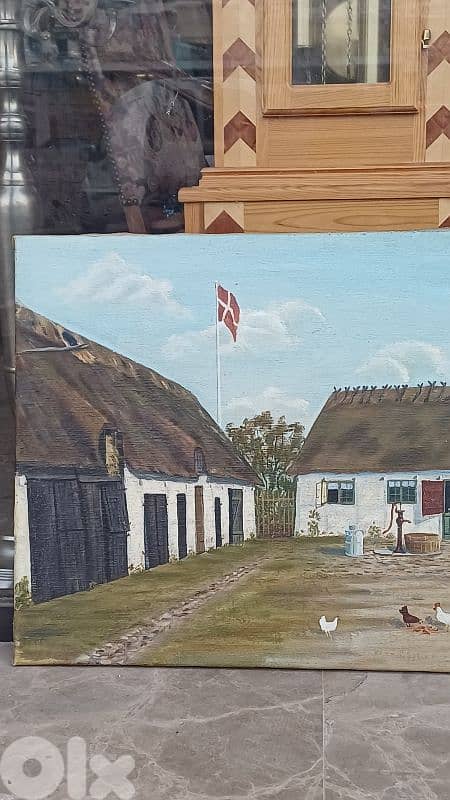 لوحة رسم زيتي 2