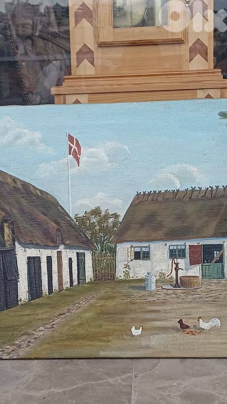 لوحة رسم زيتي 4