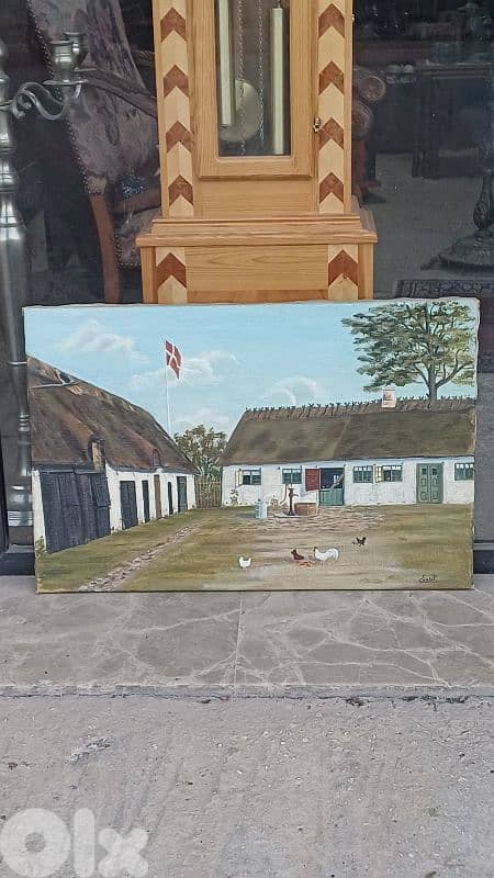 لوحة رسم زيتي 6