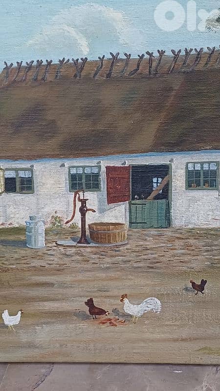 لوحة رسم زيتي 7