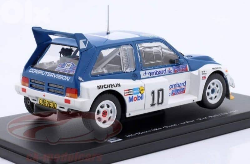 MG Metro 6R4 (Rally 1985) diecast car model 1:24 3