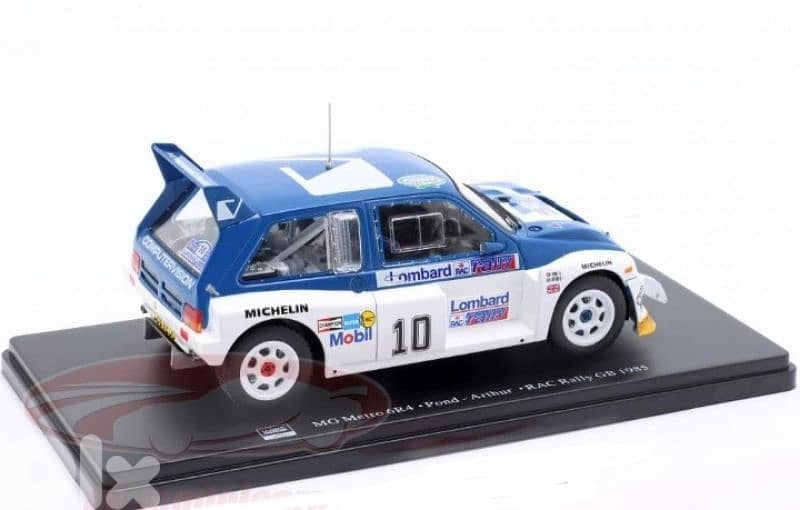 MG Metro 6R4 (Rally 1985) diecast car model 1:24 4