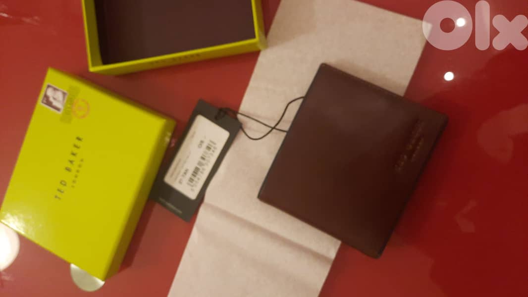 TED BAKER LEATHER WALLET 7