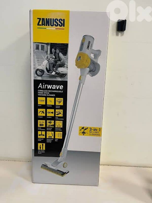 Rechargable Cordless Vaccum Zanussi مكنسة تشريج زانوسي 0