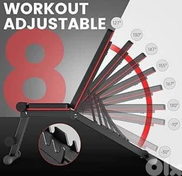 Adjustable bench all variation available 03027072 GEO SPORT EQUIPMET 4
