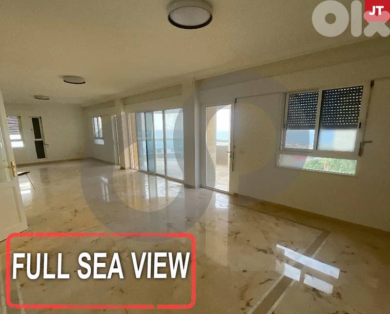 Full sea view, prime location, beirut, manara/المنارة REF#JT116068 0