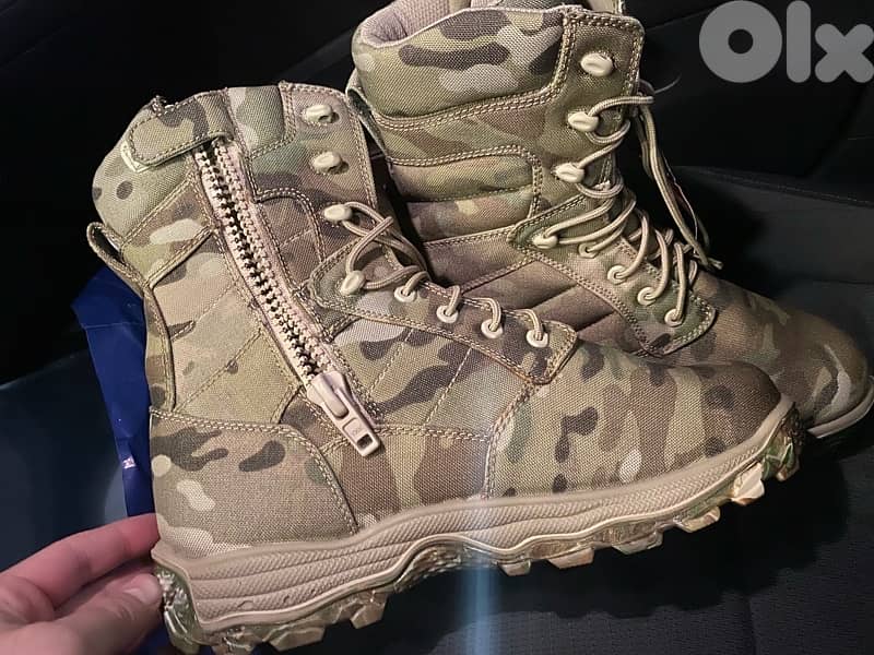 military camo tactical boots 2