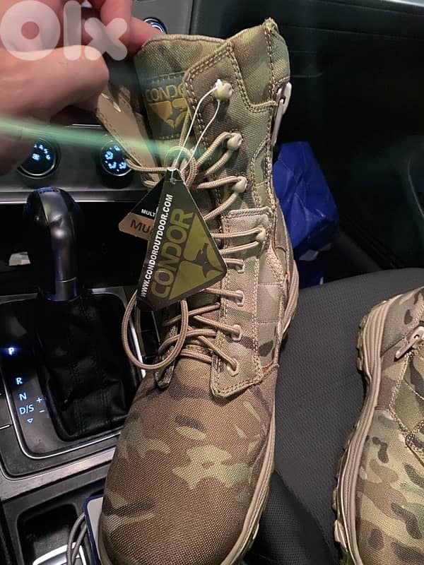 military camo tactical boots 4