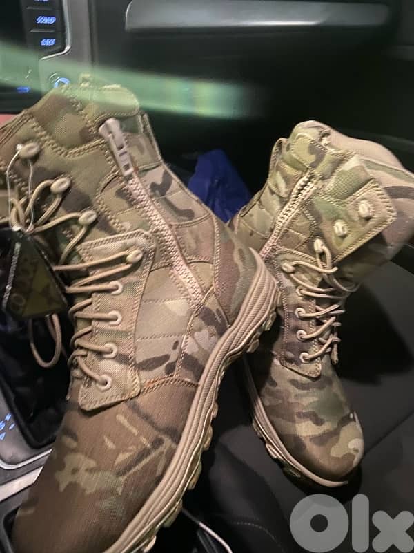 military camo tactical boots 5
