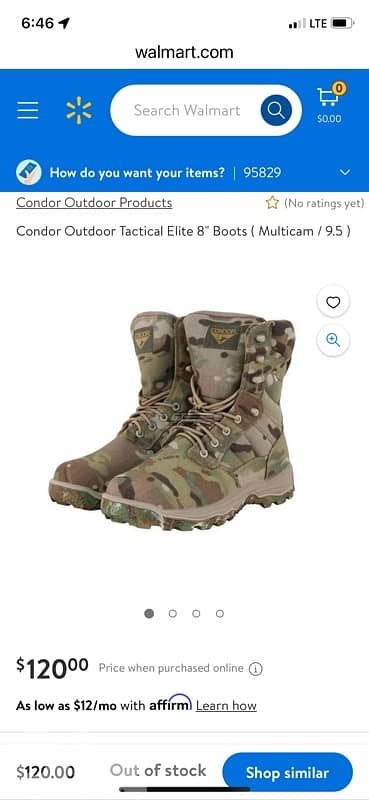 military camo tactical boots 6