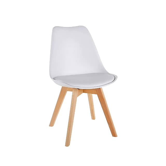 Modern Dining Chair with Wooden Legs & 5 Vibrant Color Options 10