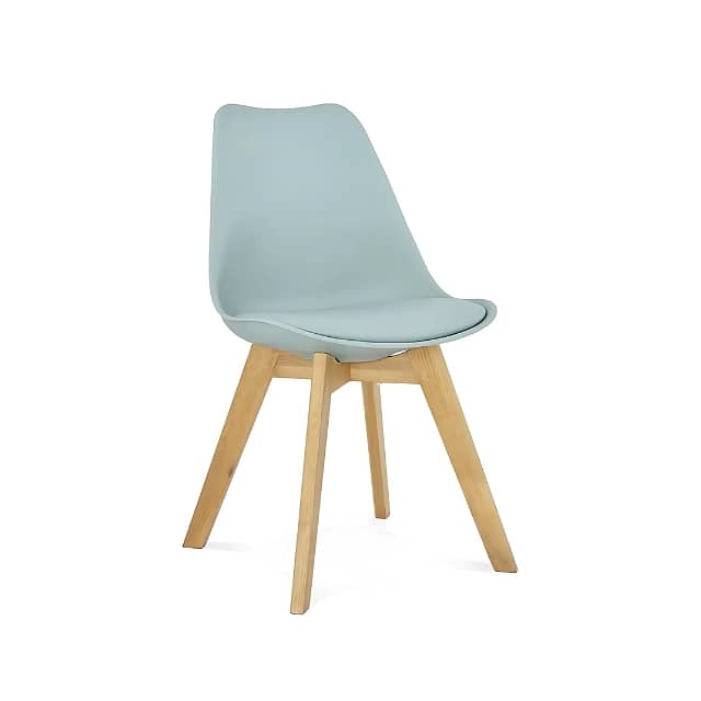 Modern Dining Chair with Wooden Legs & 5 Vibrant Color Options 12