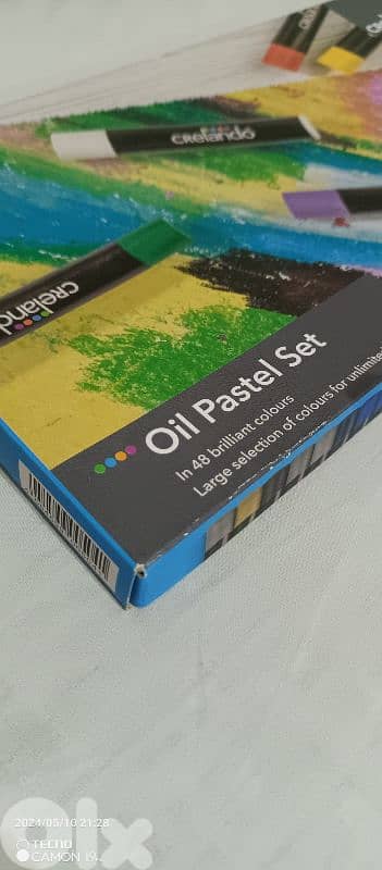 oil and soft pastel set of 48 crelando 0