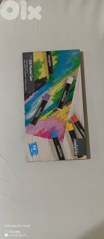 oil and soft pastel set of 48 crelando 2