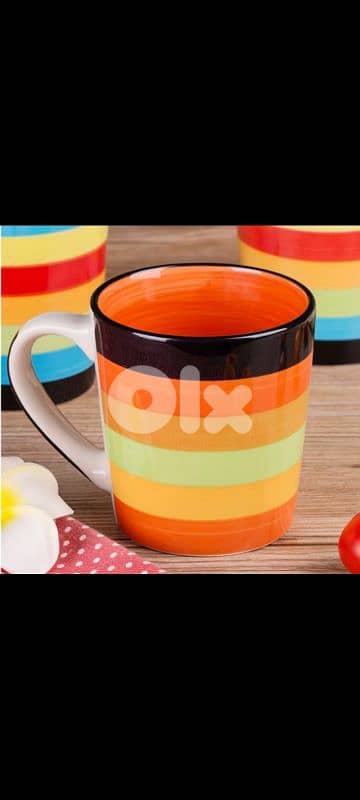 spiral colors plates and mugs 1