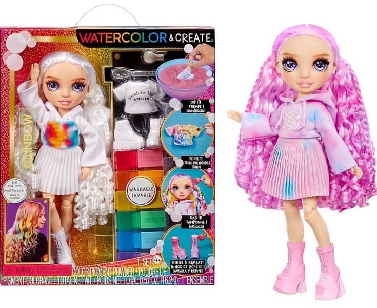 Rainbow High Watercolor & Create Fashion 0