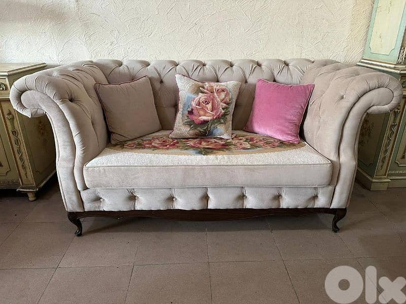 طقم كنبايات شستر فيلد الاصلي قماش تركي 0