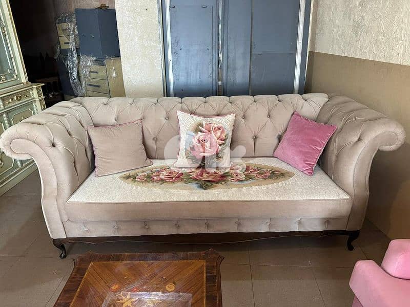 طقم كنبايات شستر فيلد الاصلي قماش تركي 3