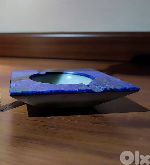 Lapis Lazuli Marble Ashtray 1