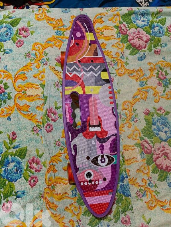 Skateboard, girl color, light in wheels 3
