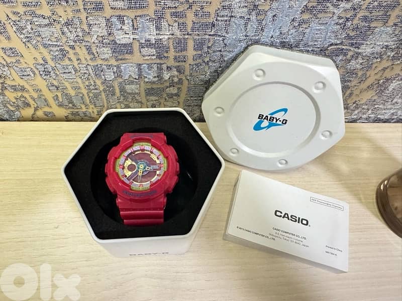baby-g casio pink color from sundial limited edition never worn 0