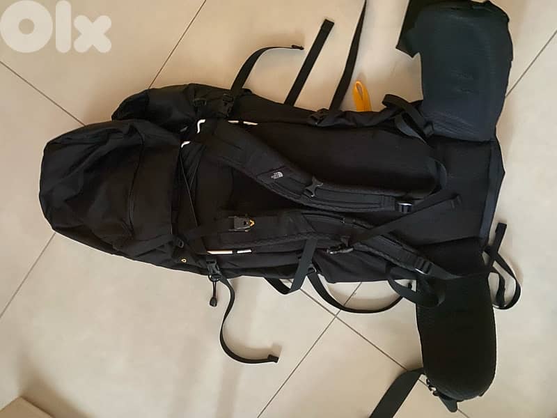 the north face terra 55 hiking \ camping bag 1