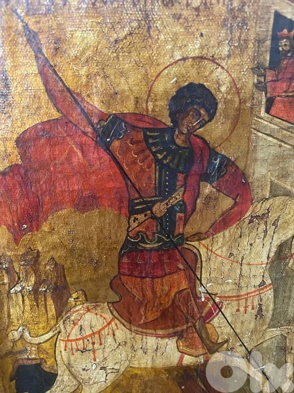 early 19th century st george Russian icon 2