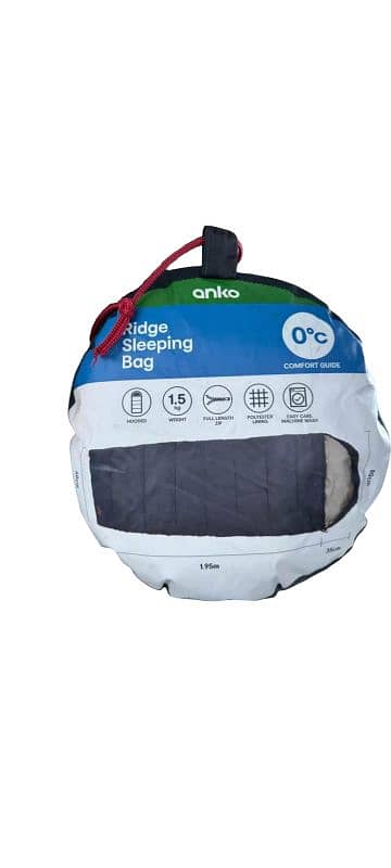 anko ridge sleeping bag 0°c 4