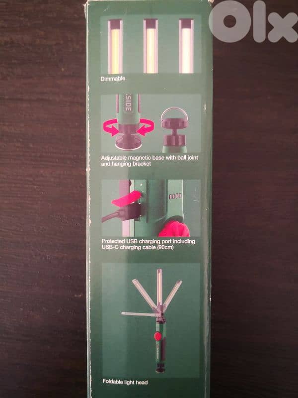 Rechargable LED light (Germany) 1