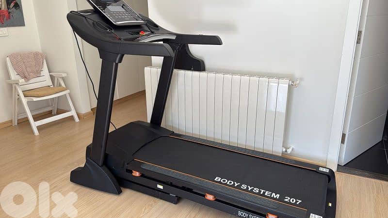 Treadmill cardio machine Heavy Duty 150 kg 03027072 GEO SPORT & GYM EQ 1