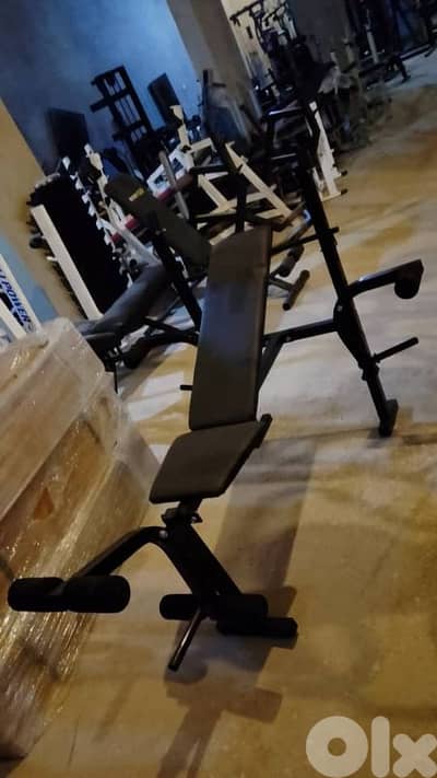 Adjustable bench with rack and legs & fly 03027072 GEO SPORT EQUIPMENT