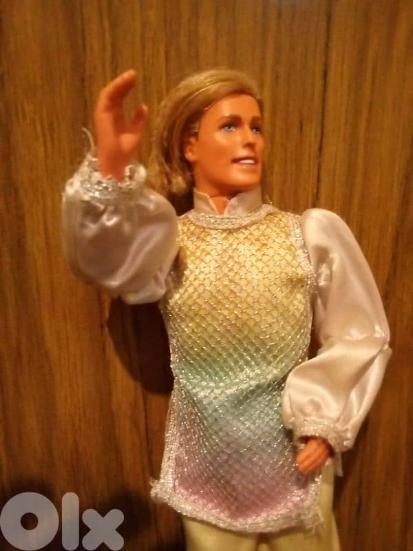 RAINBOW PRINCE KEN Mattel As new doll Bend legs turn waist+own wear=18 5
