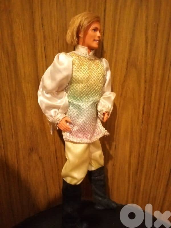 RAINBOW PRINCE KEN Mattel As new doll Bend legs turn waist+own wear=18 3