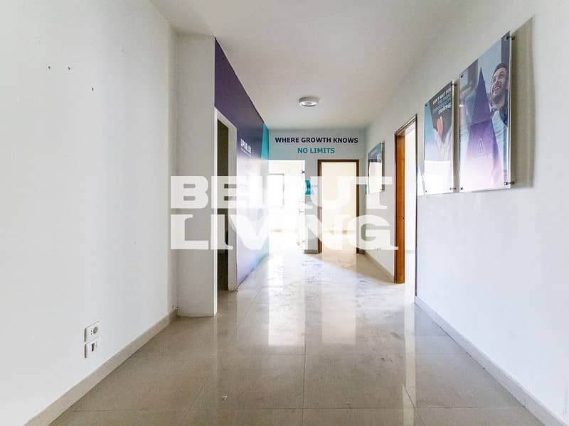 Spacious Office | Prime Location | 3 Parkings | 24/7 0