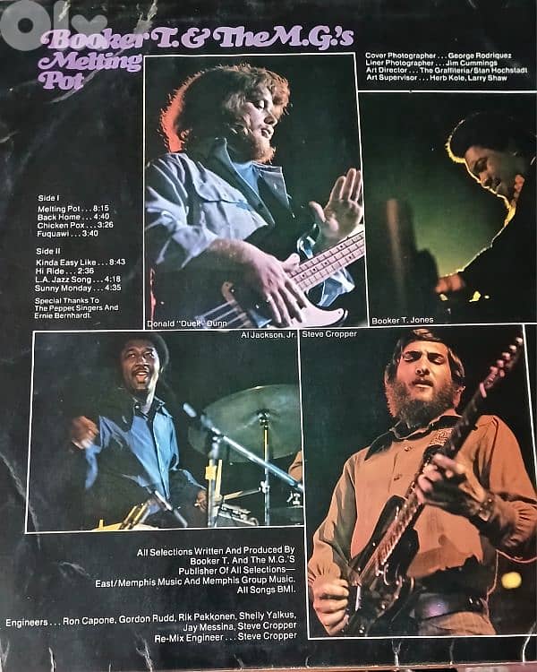 booker t. &the m. g. s melting pot -VinyLP 1
