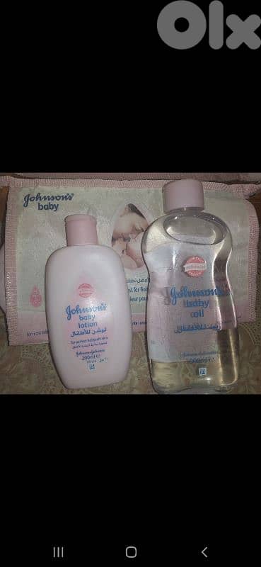 johnsons baby oil 500ml+ lotion 200ml with big bag waterproof 0