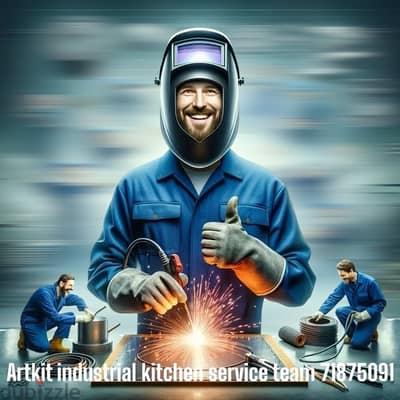 Ready technician stuff for industrial kitchen (Hotline 71875091)