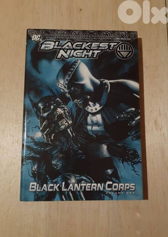 Black Lantern Corps (Volume one) graphic Novel. 0