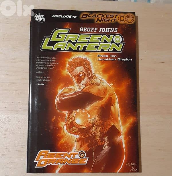 Green Lantern Agent Orange Graphic Novel. 0