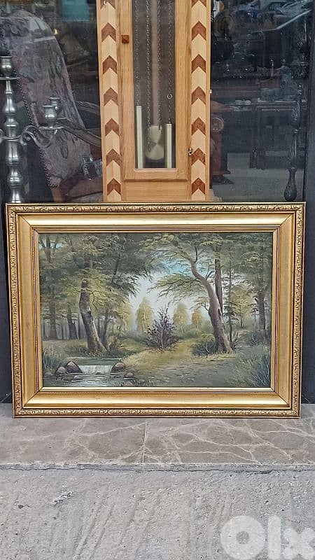 لوحة رسم زيتي 1