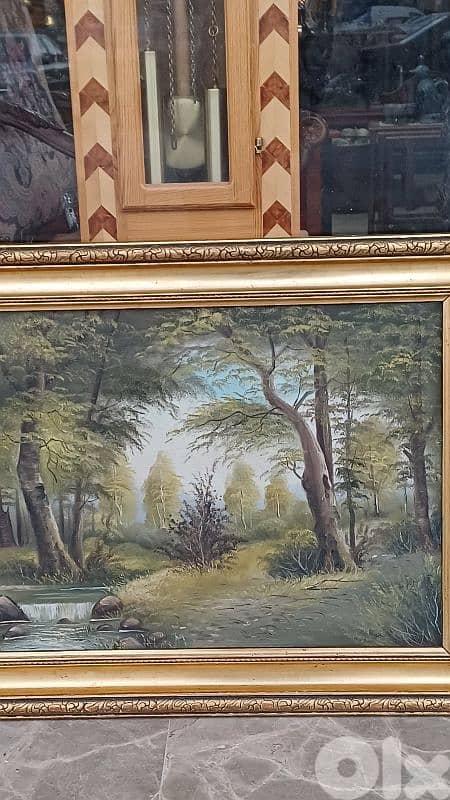 لوحة رسم زيتي 4